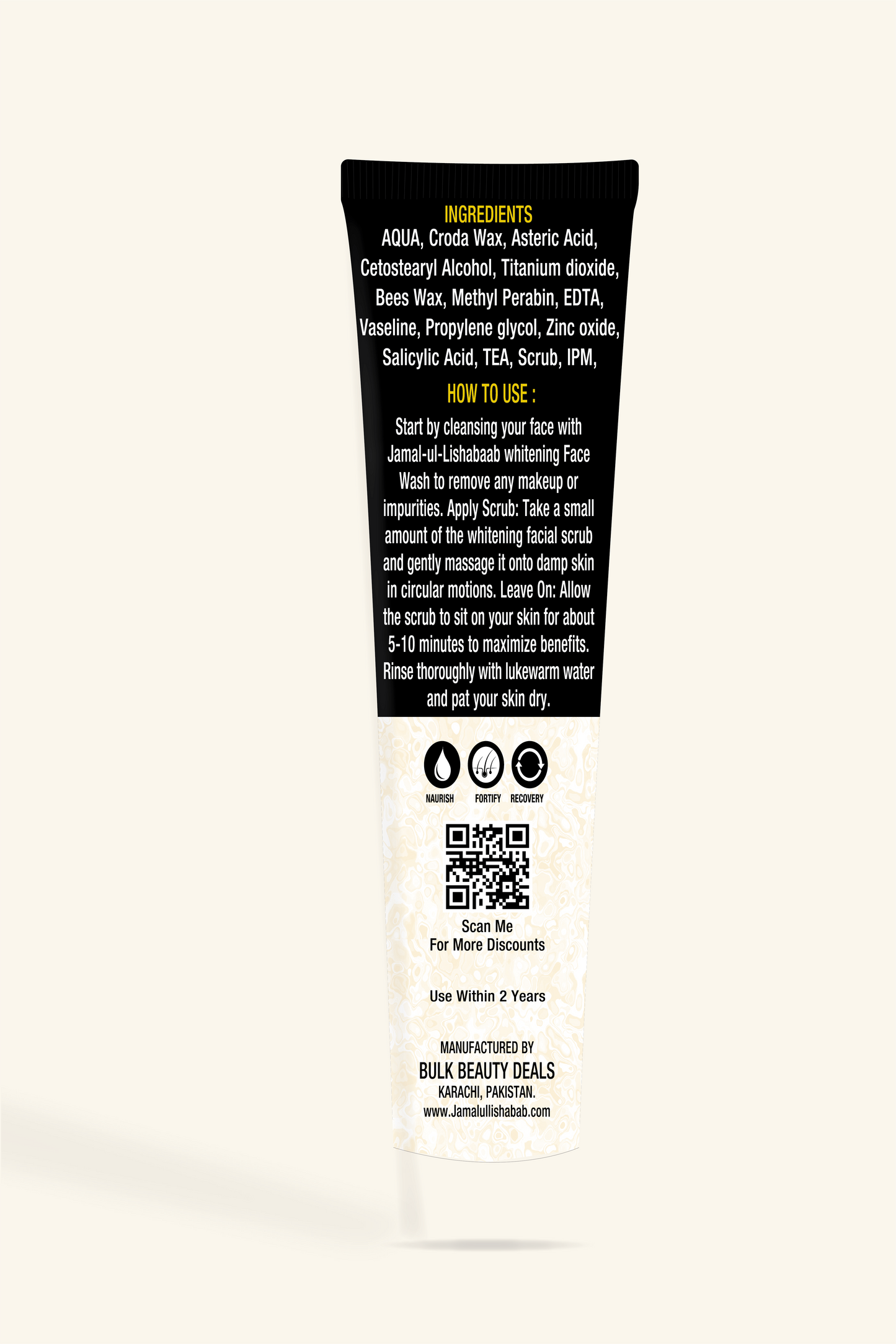 JAMAL-UL-LISHABAB WHITENING FACIAL SCRUB